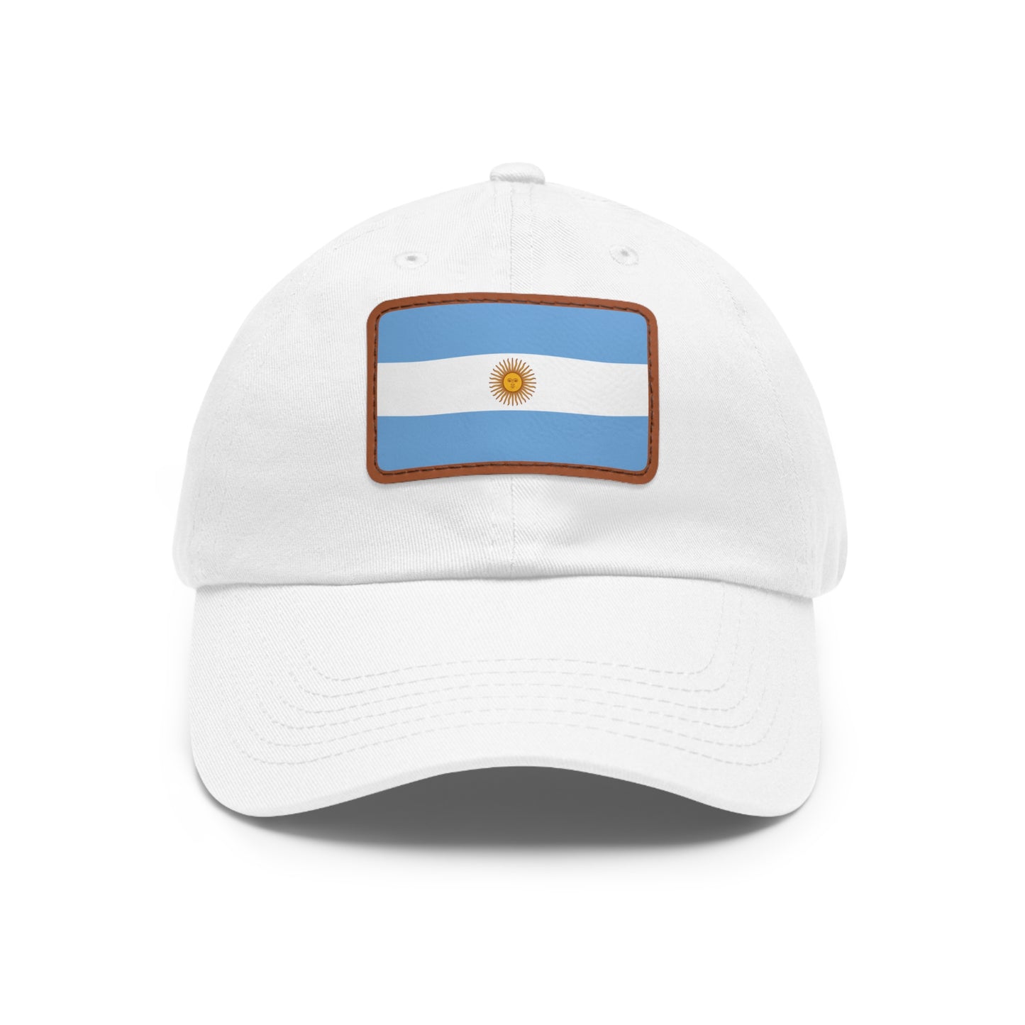 Argentina Leather Patch Hat