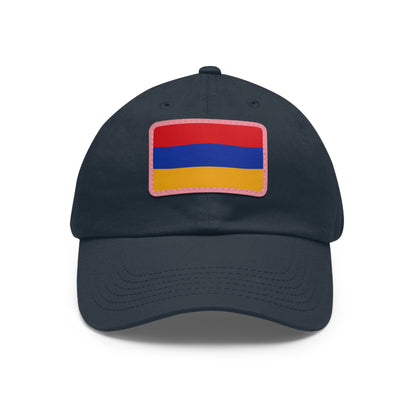 Armenia Leather Patch Hat