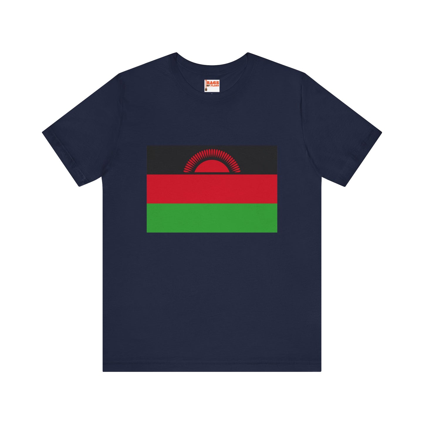 Malawi Flag on T-shirt