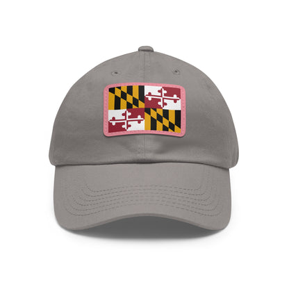 Maryland Leather Patch Hat