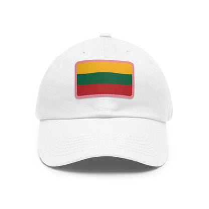 Lithuania Leather Patch Hat