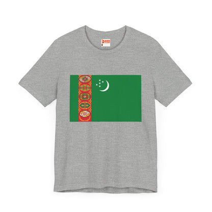 Turkmenistan Flag on T-shirt