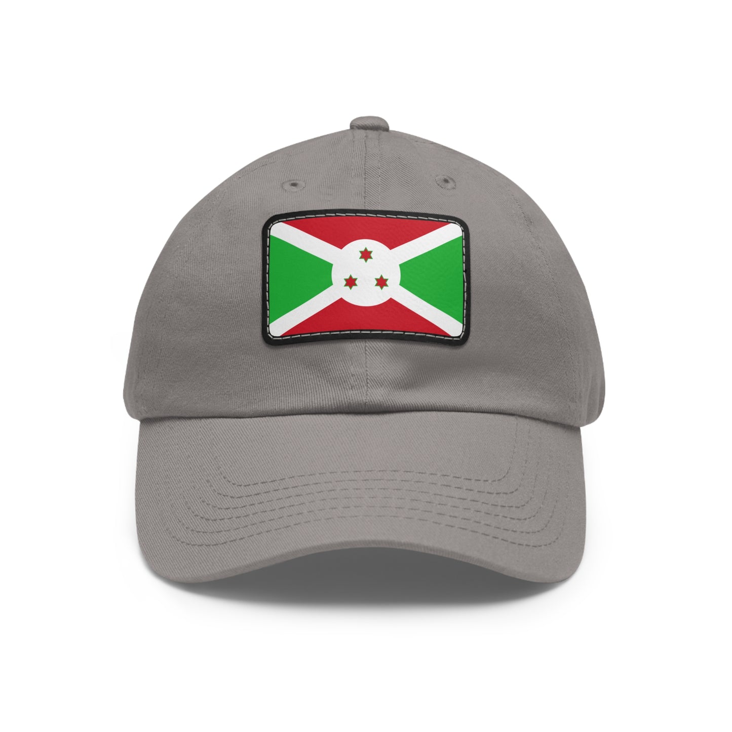Burundi Leather Patch Hat
