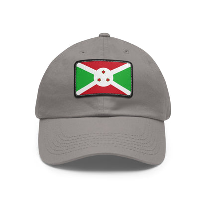 Burundi Leather Patch Hat
