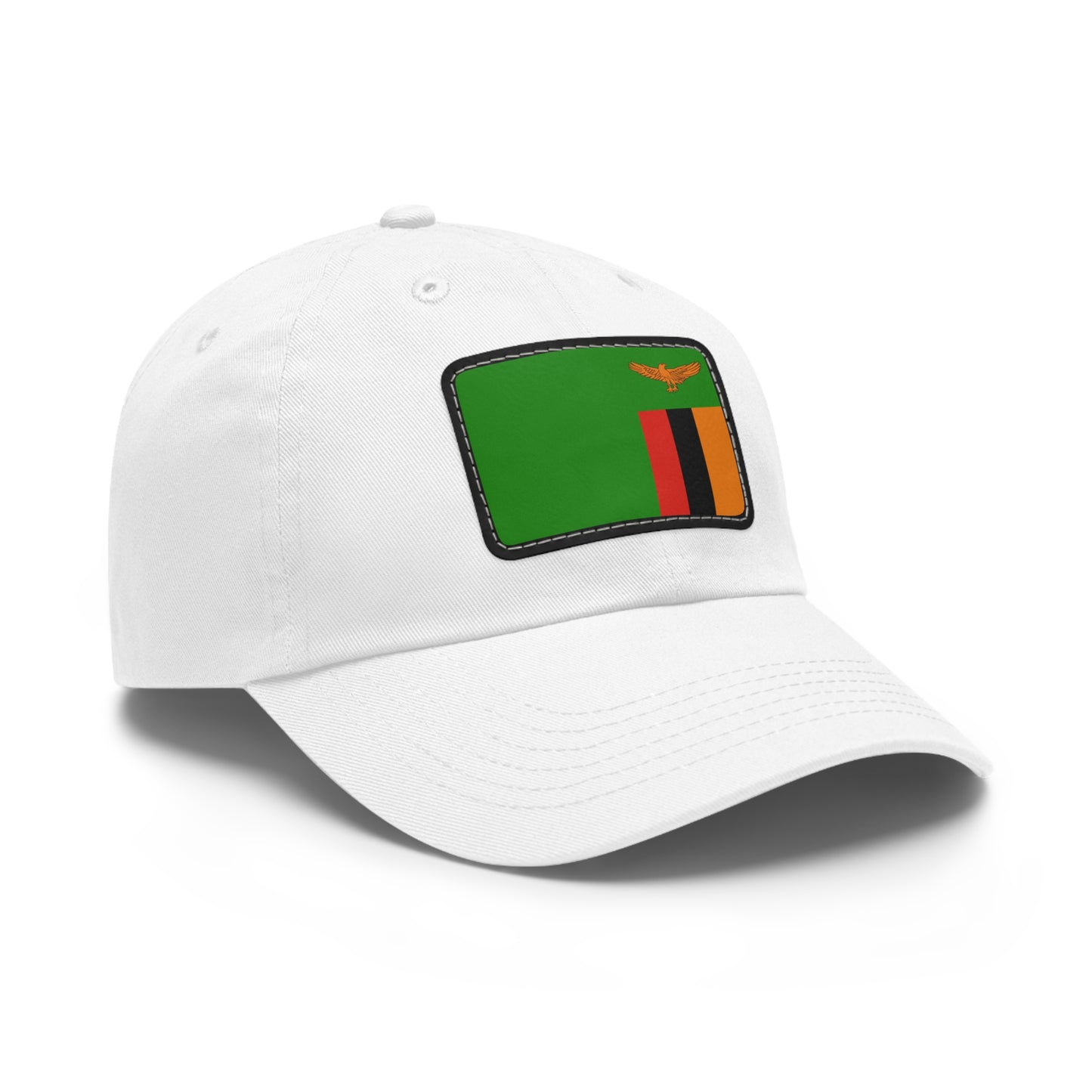 Zambia Leather Patch Hat