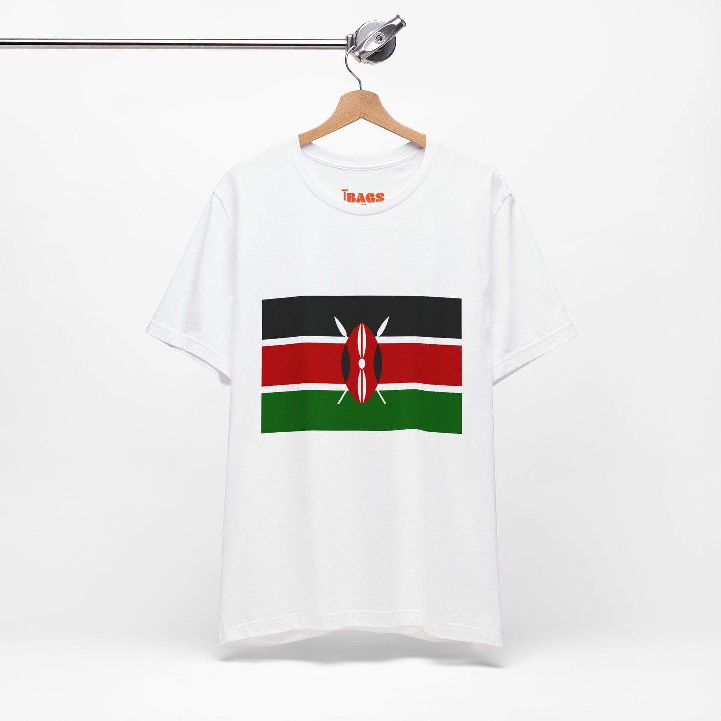 Kenya Flag on T-shirt