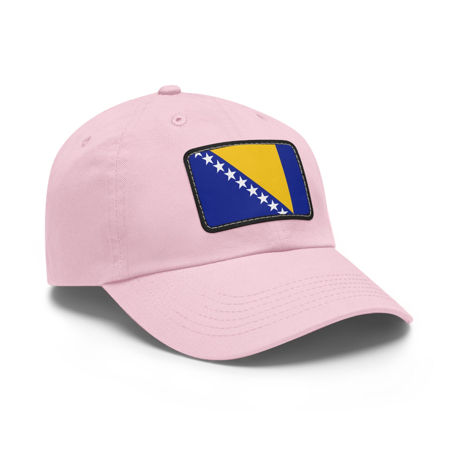 Bosnia and Herzegovina Leather Patch Hat