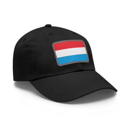 Luxembourg Leather Patch Hat