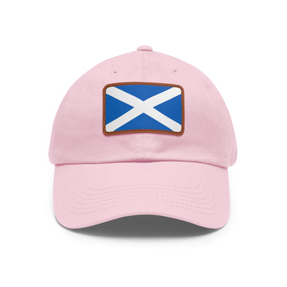 Scotland Leather Patch Hat