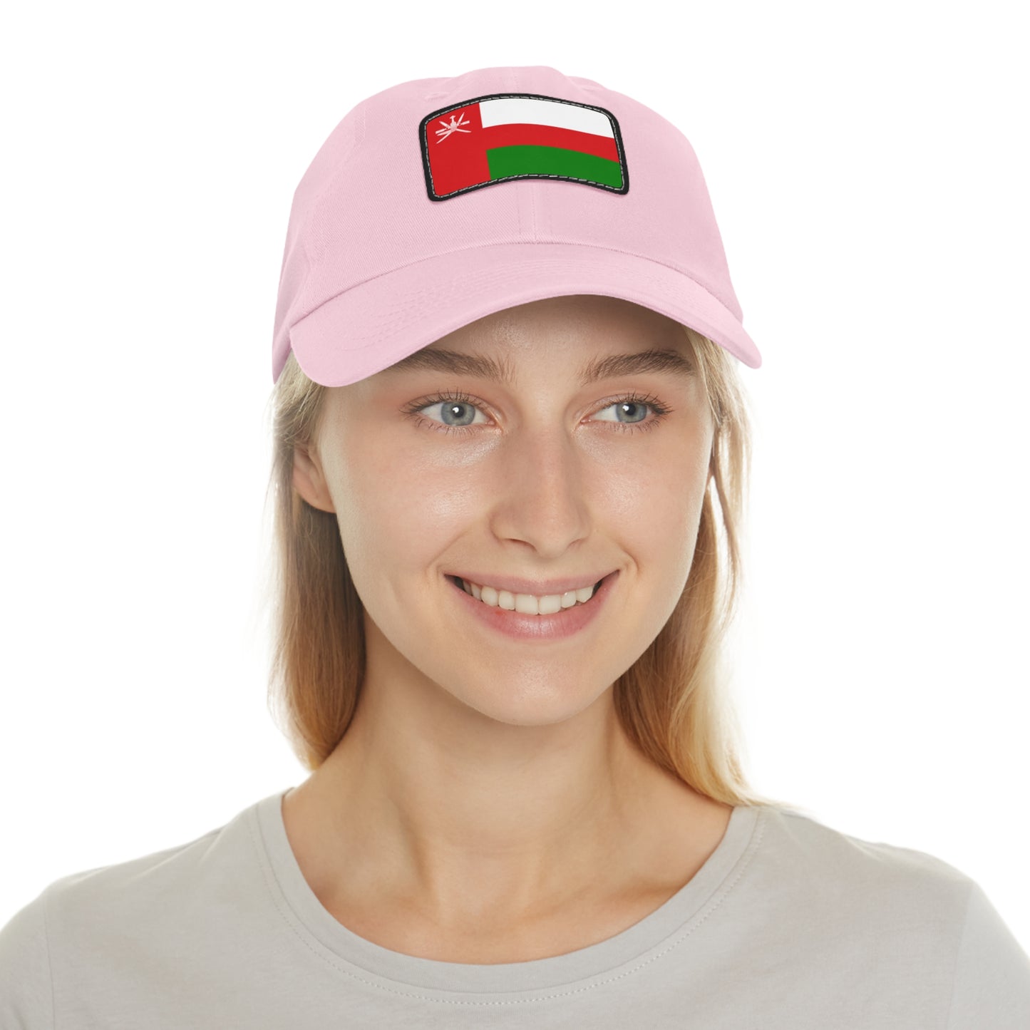 Oman Leather Patch Hat