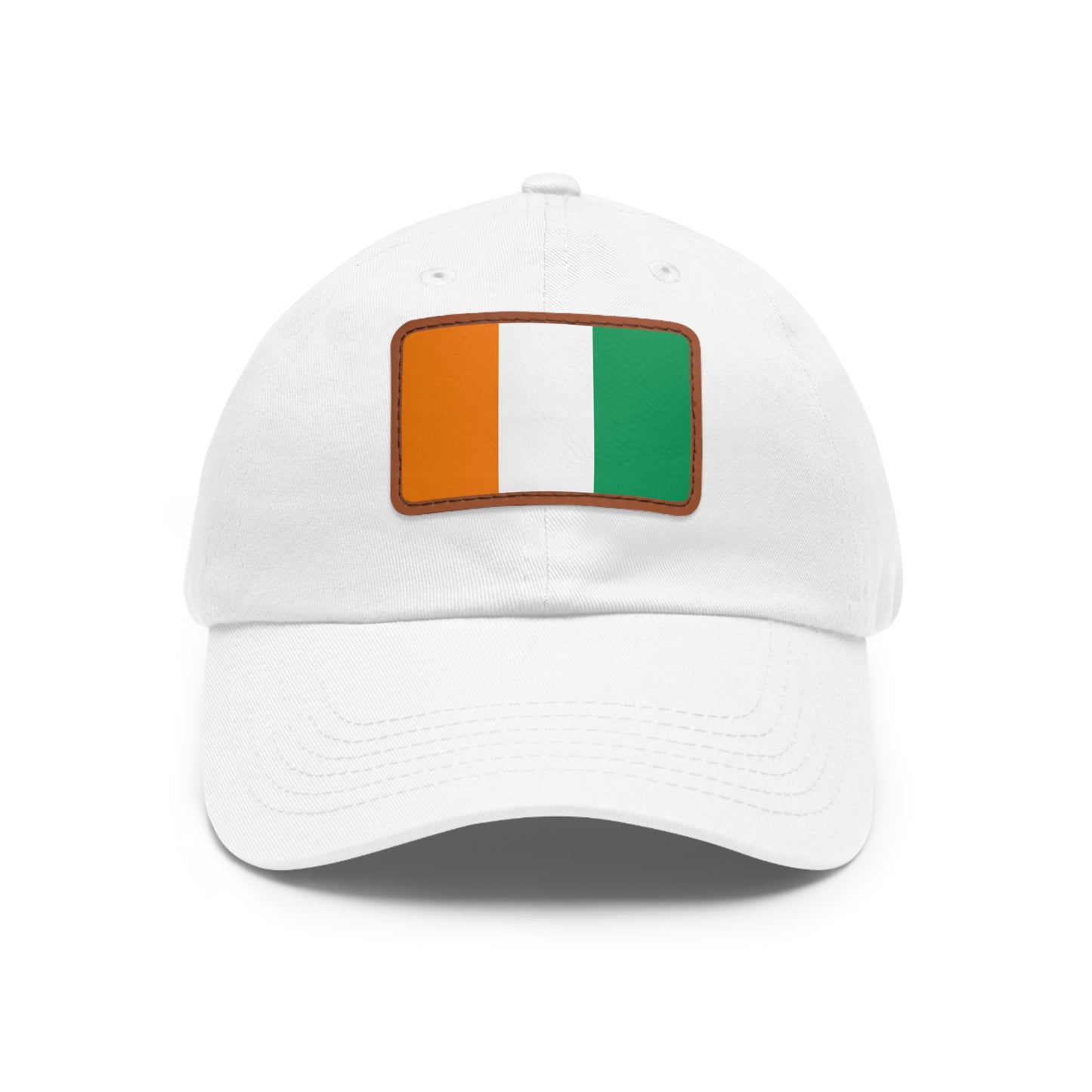 Côte d’Ivoire Leather Patch Hat
