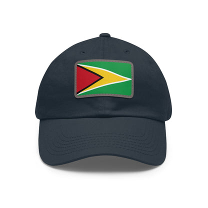 Guyana Leather Patch Hat