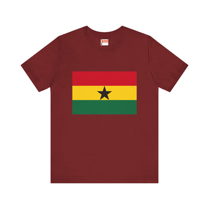 Ghana Flag on T-shirt