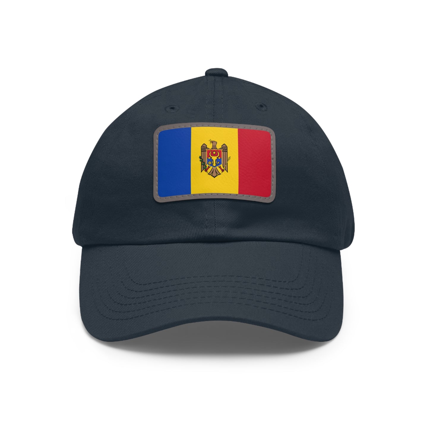 Moldova Leather Patch Hat