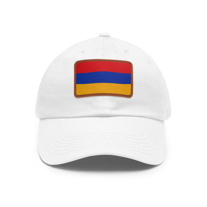 Armenia Leather Patch Hat