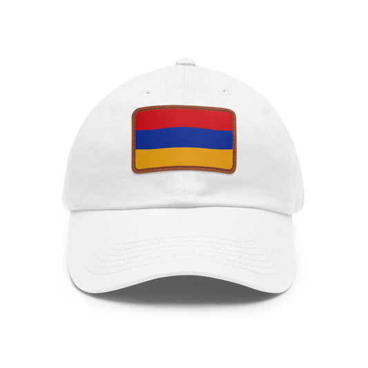 Armenia Leather Patch Hat