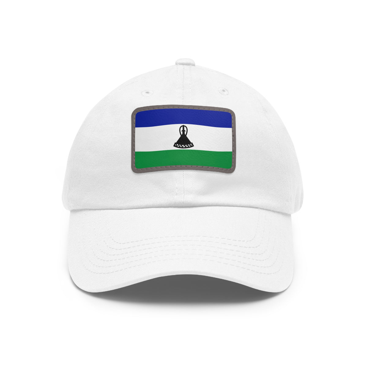 Lesotho Leather Patch Hat