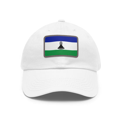 Lesotho Leather Patch Hat