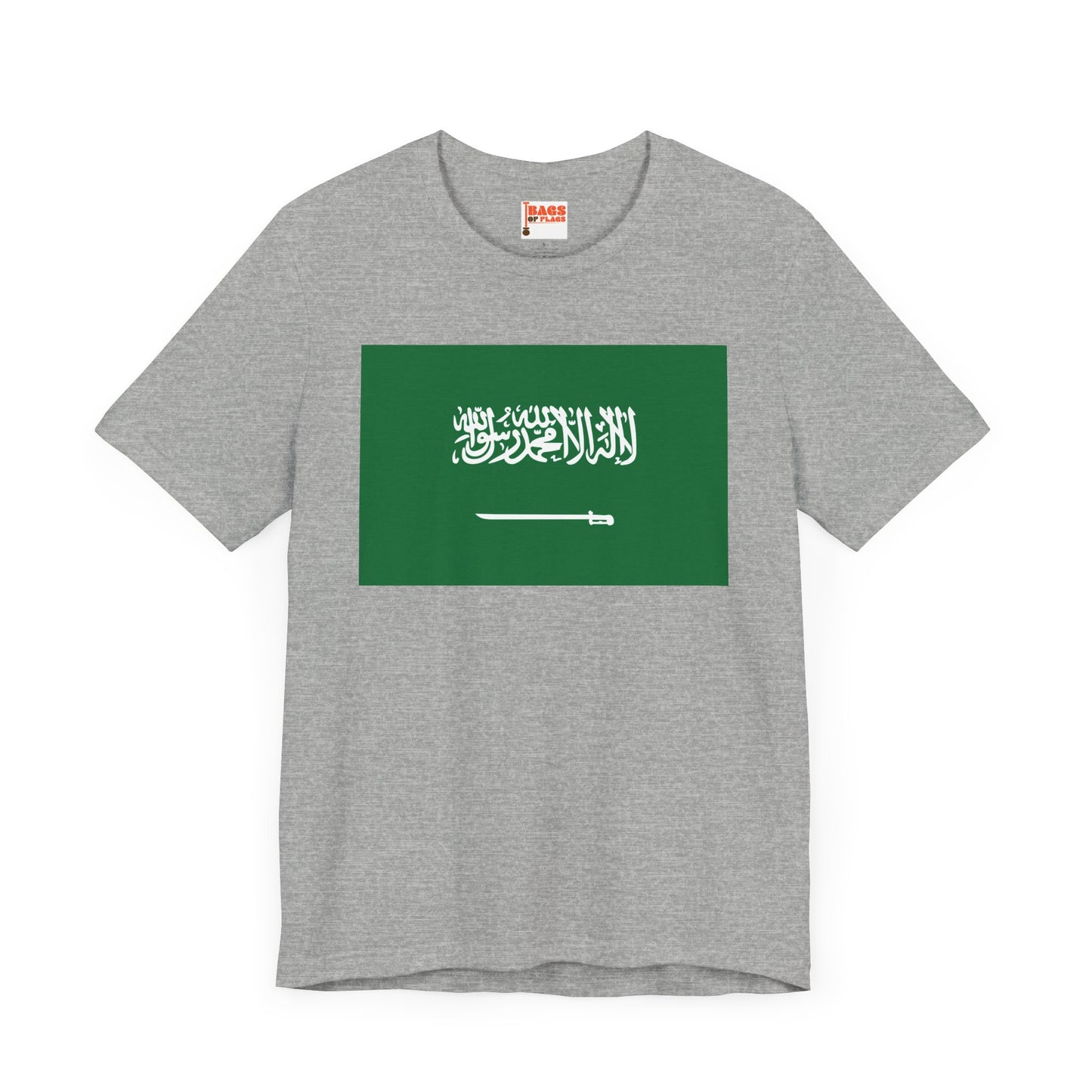 Saudi Arabia Flag on T-shirt