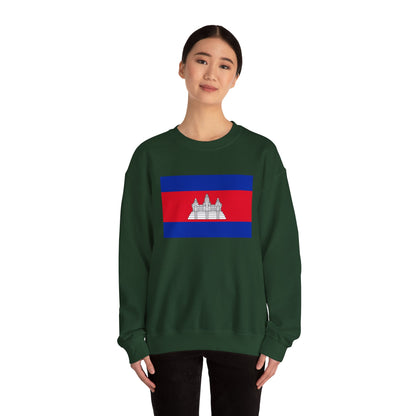 Cambodia Flag Sweatshirt