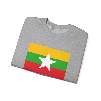 Myanmar Flag Sweatshirt