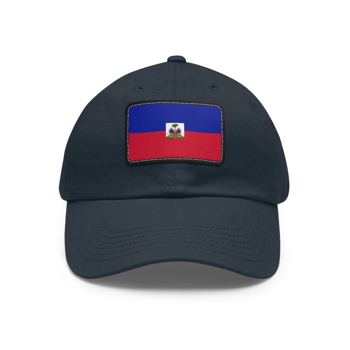 Haiti Leather Patch Hat