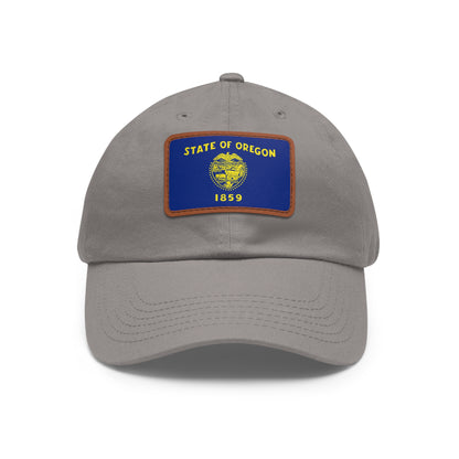 Oregon Leather Patch Hat