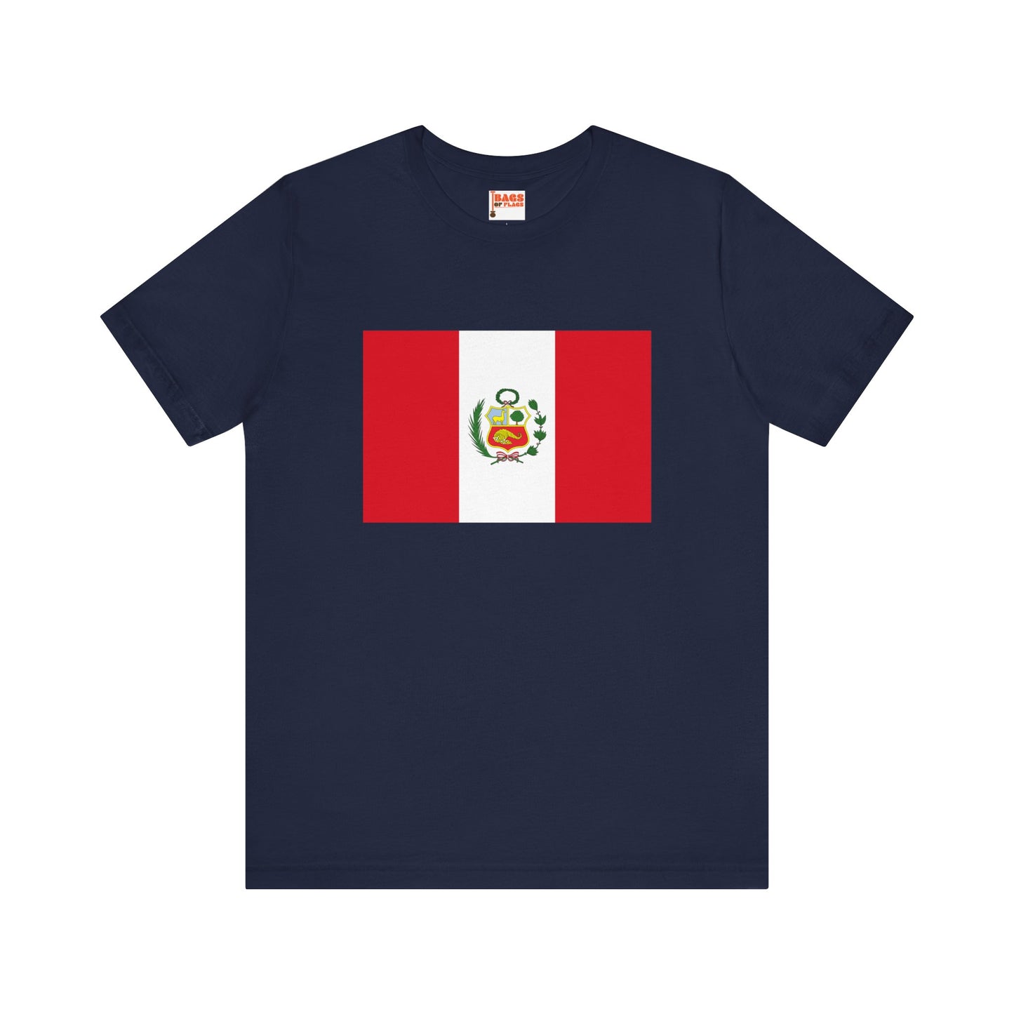 Peru Flag on T-shirt