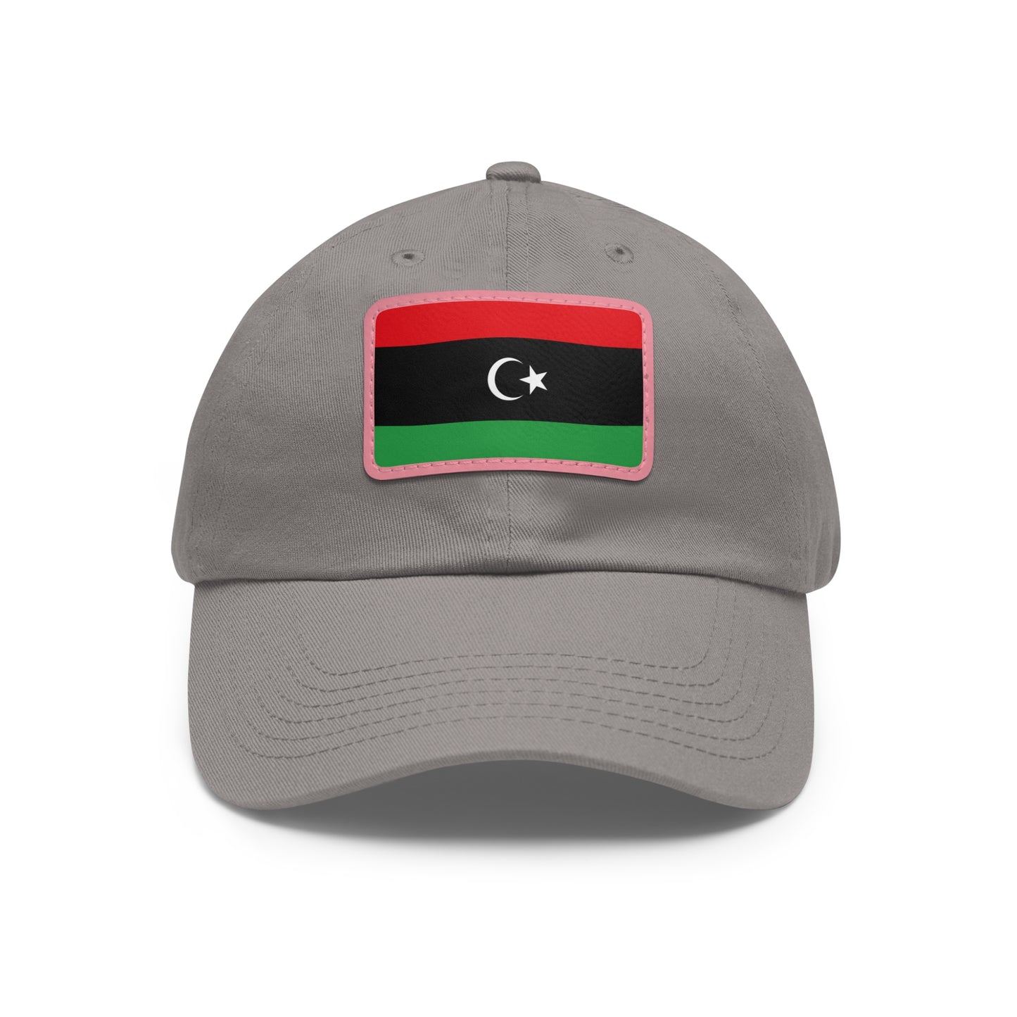 Libya Leather Patch Hat