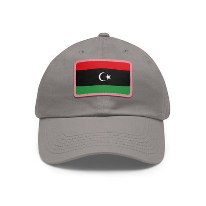 Libya Leather Patch Hat