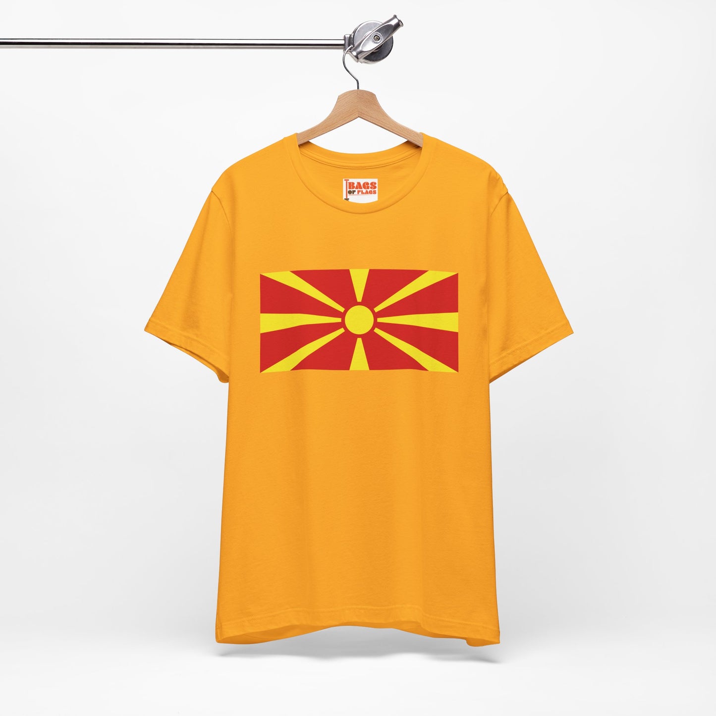 North Macedonia Flag on T-shirt