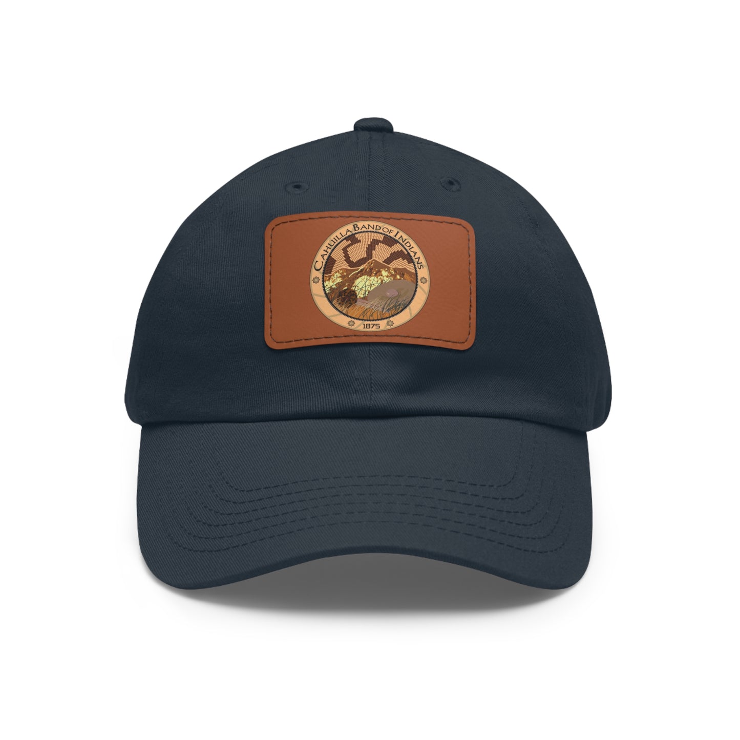Cahuilla Leather Patch Hat