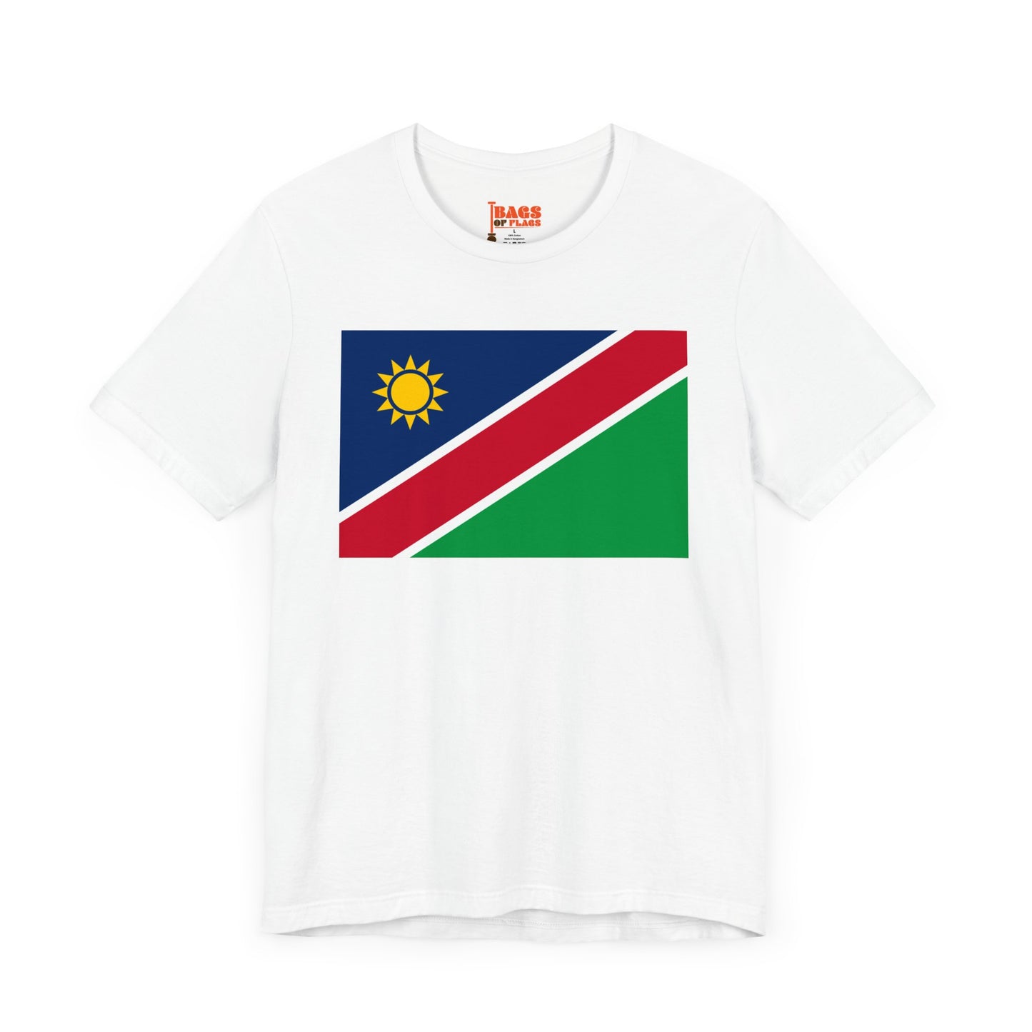 Namibia Flag on T-shirt