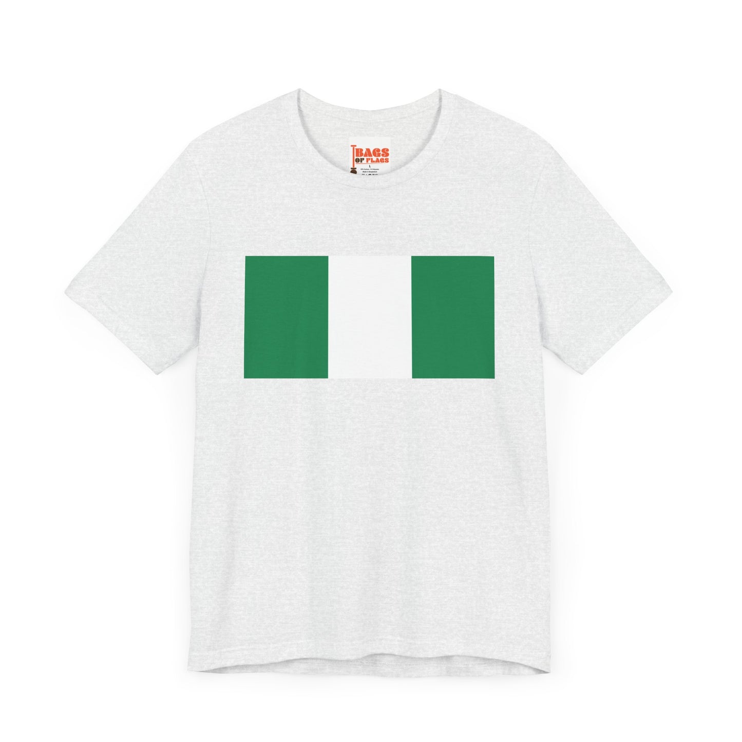 Nigeria Flag on T-shirt