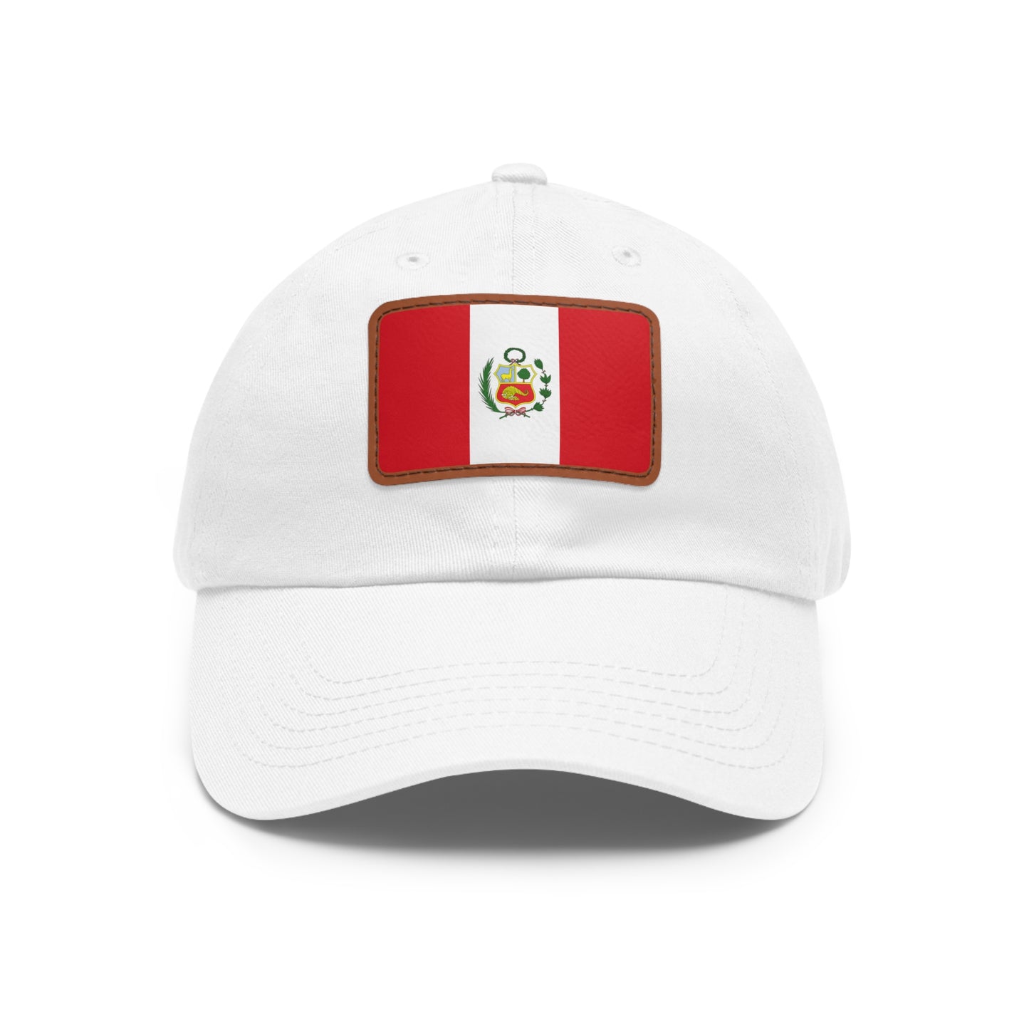 Peru Leather Patch Hat