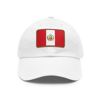 Peru Leather Patch Hat