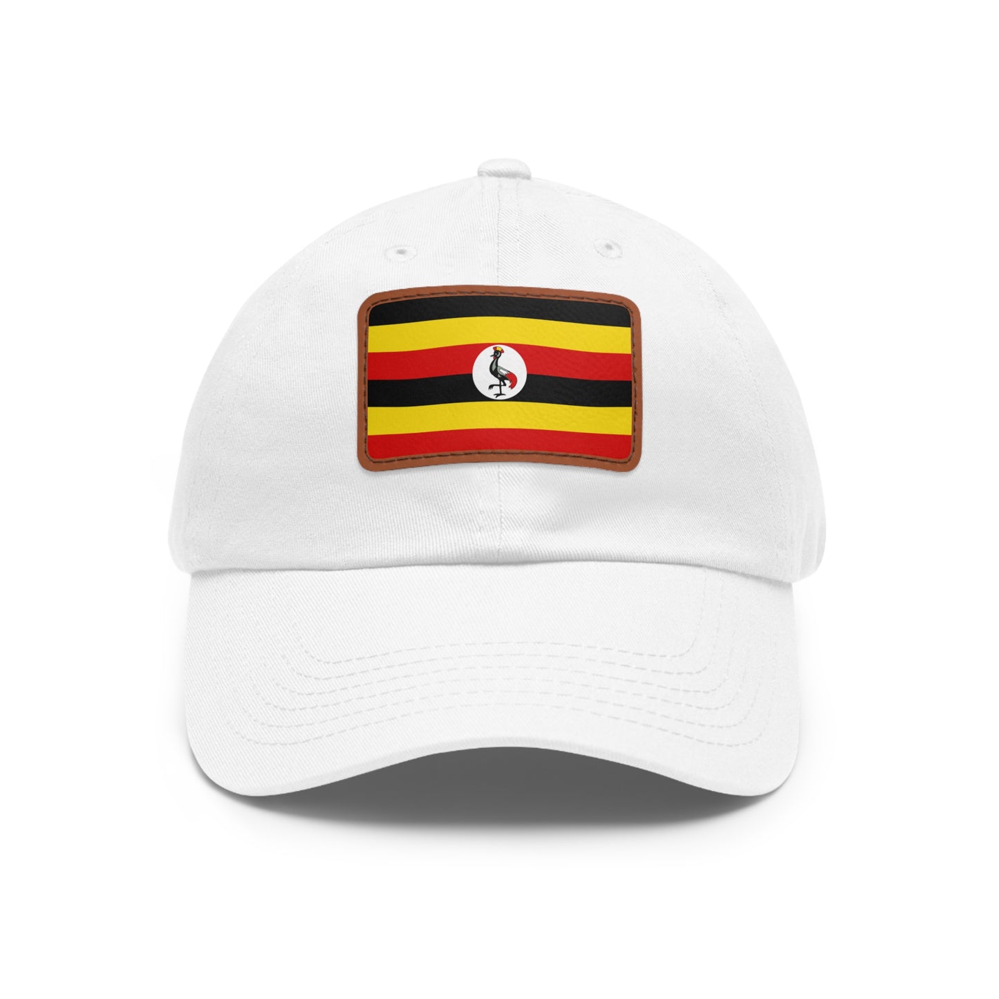 Uganda Leather Patch Hat