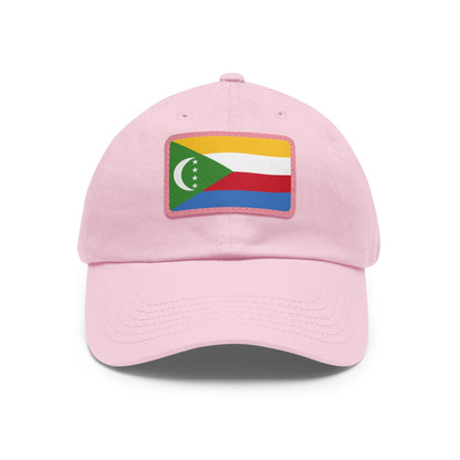 Comoros Leather Patch Hat
