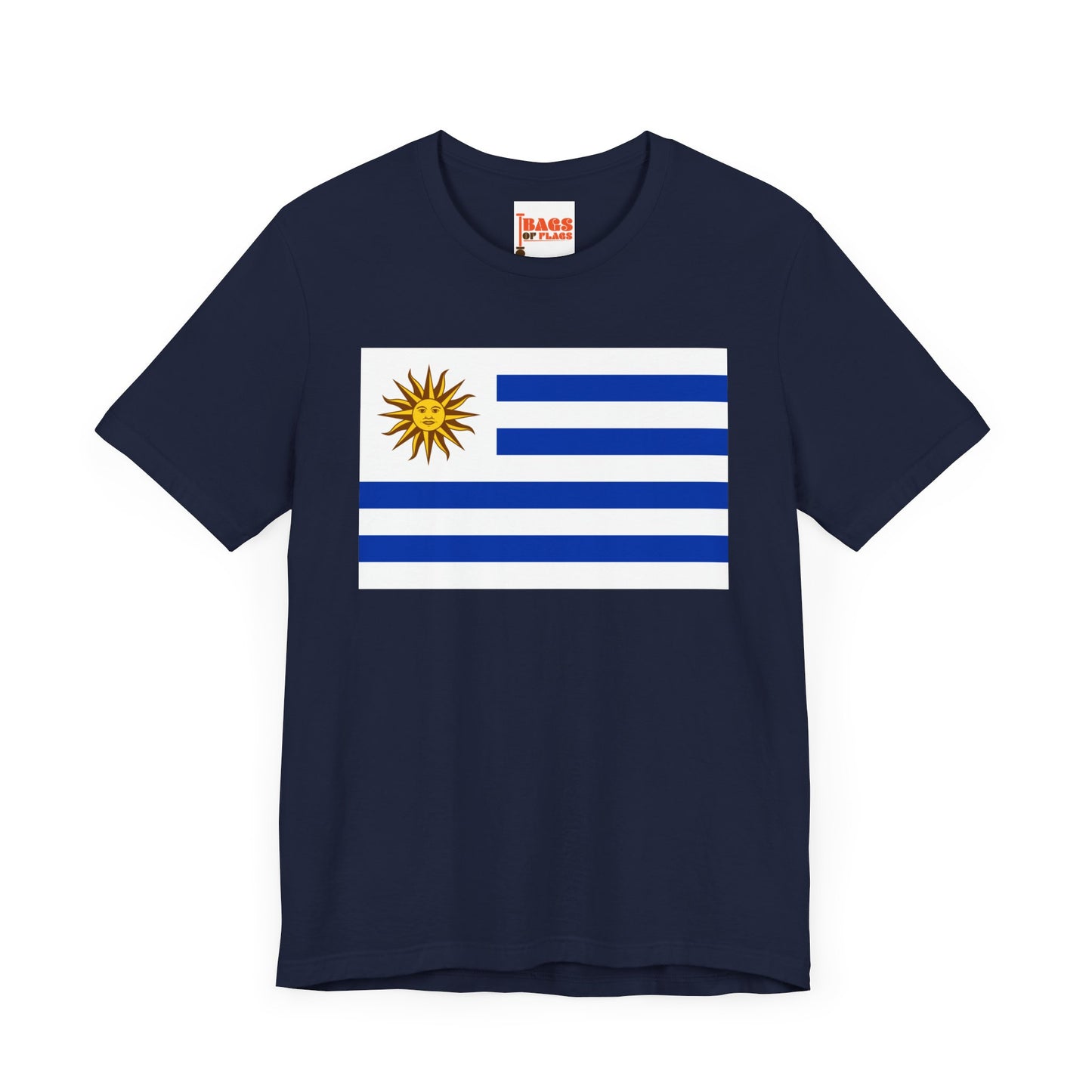 Uruguay Flag on T-shirt