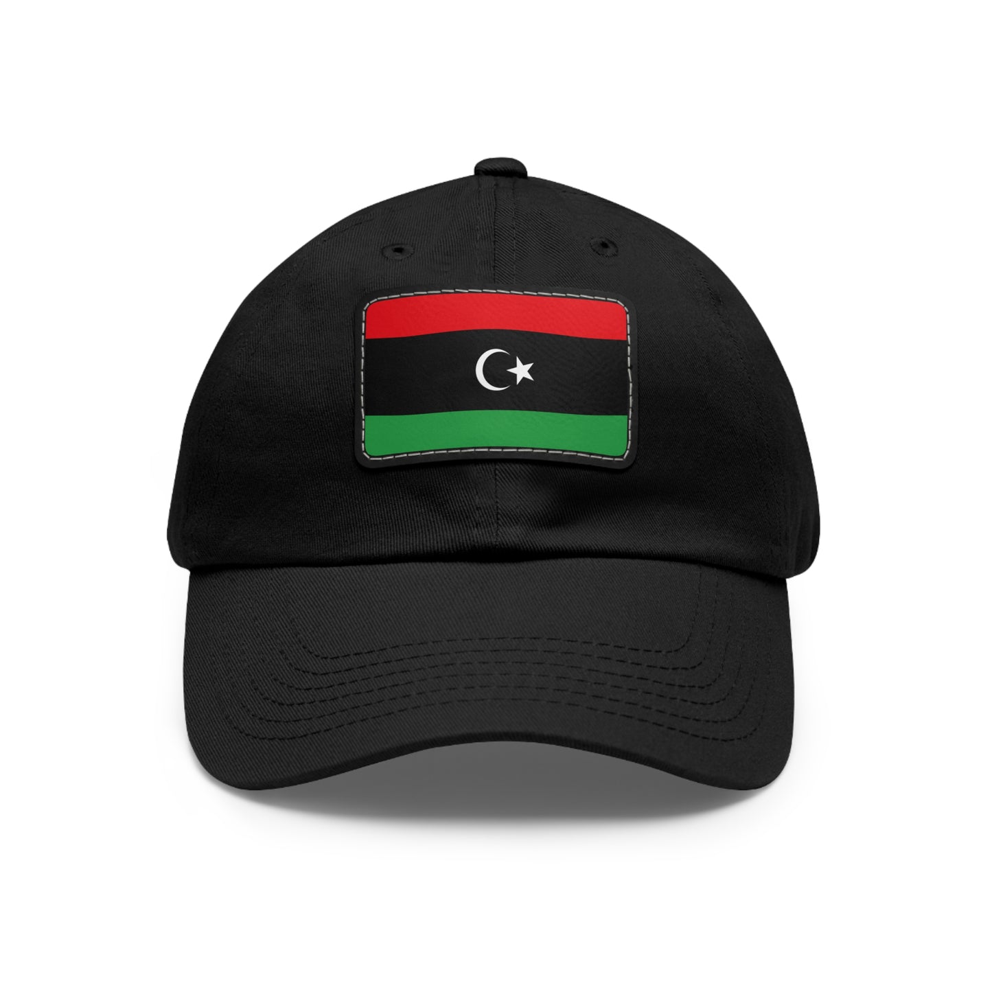 Libya Leather Patch Hat