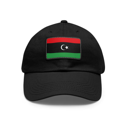 Libya Leather Patch Hat