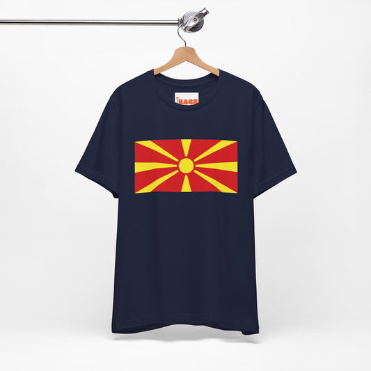 North Macedonia Flag on T-shirt