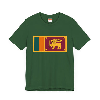 Sri Lanka Flag on T-shirt