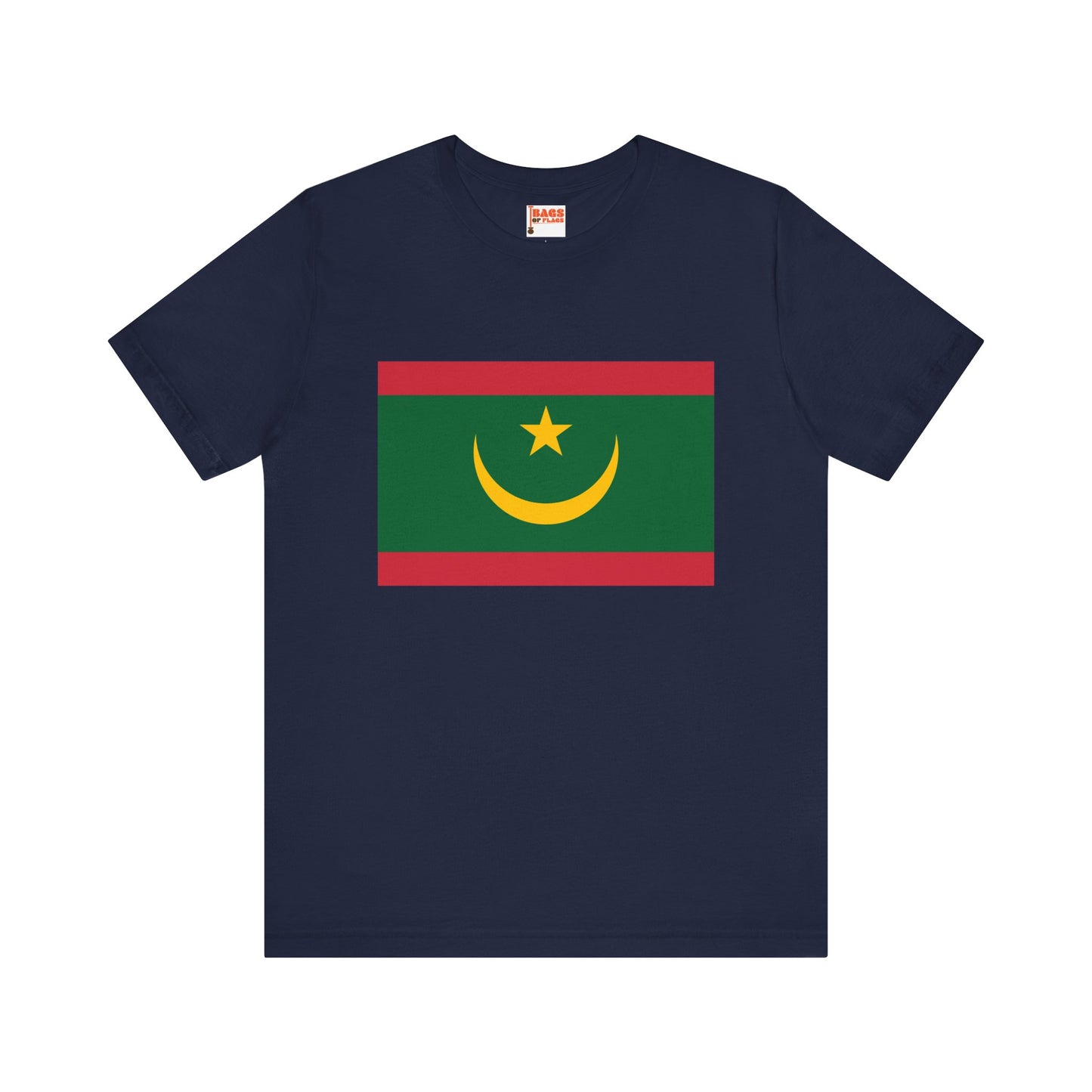 Mauritania Flag on T-shirt
