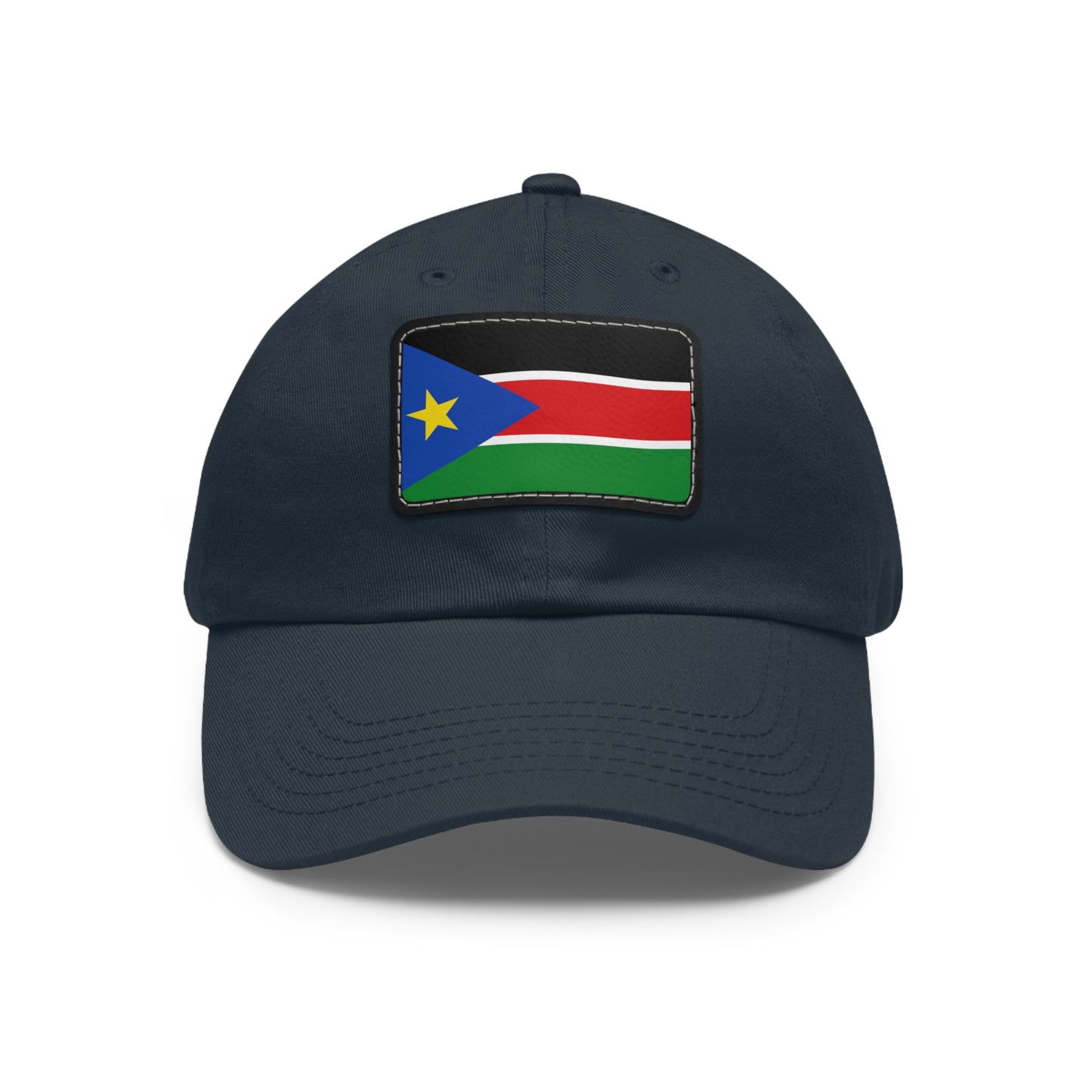 South Sudan Leather Patch Hat