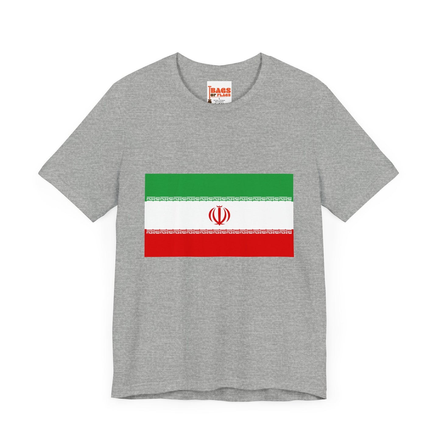 Iran Flag on T-shirt