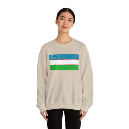 Uzbekistan Flag Sweatshirt