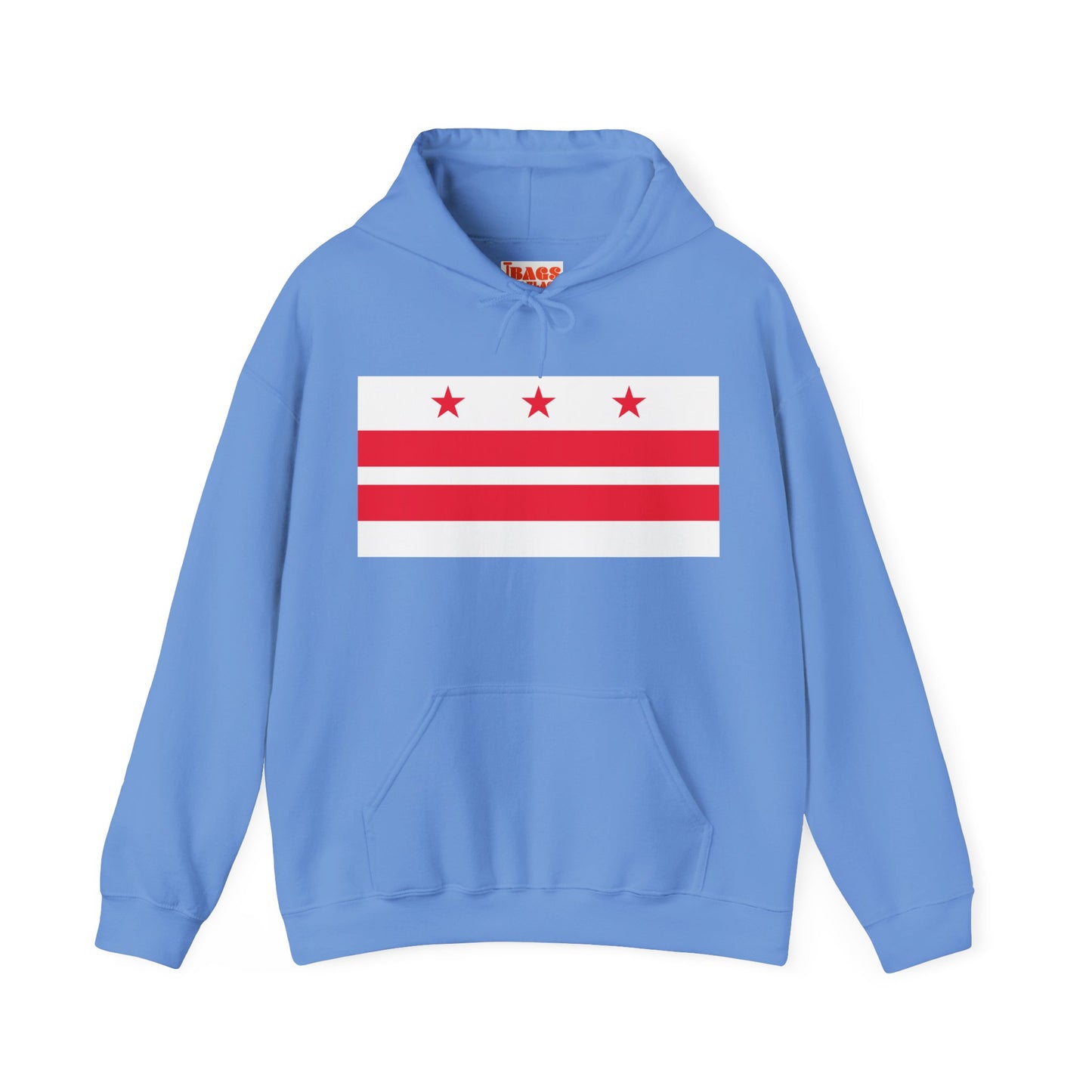 District of Columbia Flag Hoodies