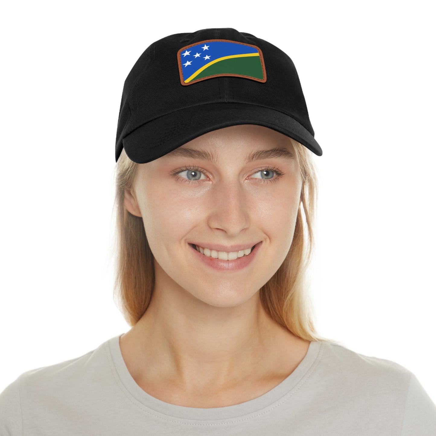 Solomon Islands Leather Patch Hat