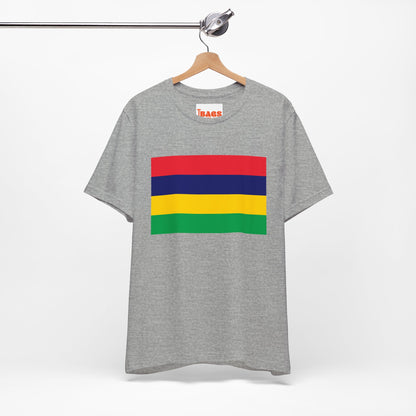 Mauritius Flag on T-shirt